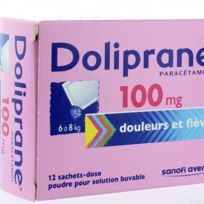 Doliprane 100 mg Suspension