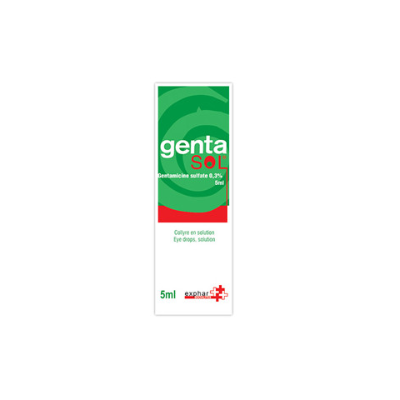 Gentasol 0,3% Collyre