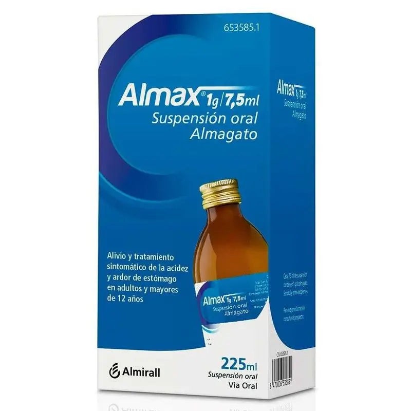ALMAX FORTE 1G/7,5ML POUDRE POUR SUSPENSION BUVABLE