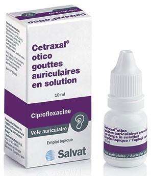 CETRAXAL OTICO 3 MG / ML GOUTTE AURICULAIRE
