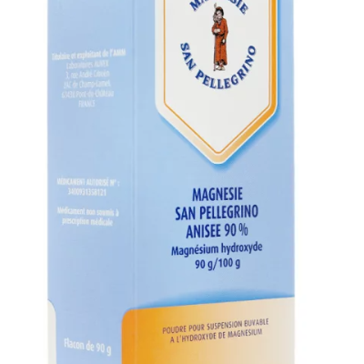 Magnesie San Pellegrino anisée