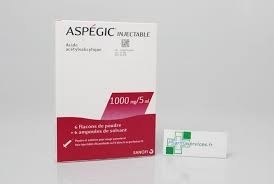 ACETYLSALICYLATE DE LYSINE 1 g inj. bte/1