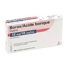 ACIDE BORIQUE 5 ml unidose