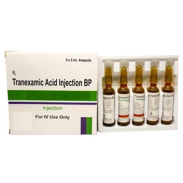 ACIDE TRANEXAMIQUE 100 mg / ml Sol. inj. IV