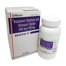 ATAZANAVIR / RITONAVIR 300 / 100 mg comp. bte/30