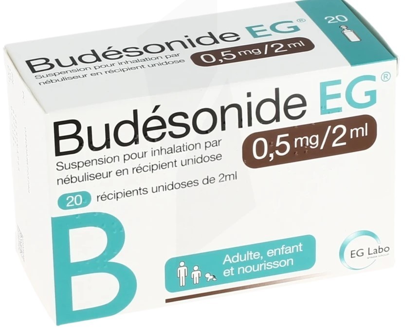 BUDESONIDE 0.5 mg/2 ml susp. pr inhal. pr nebulis recip. unidose 