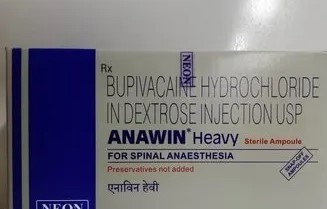 BUPIVACAINE HYPERBARE 5mg/ml amp/4ml. inj. 