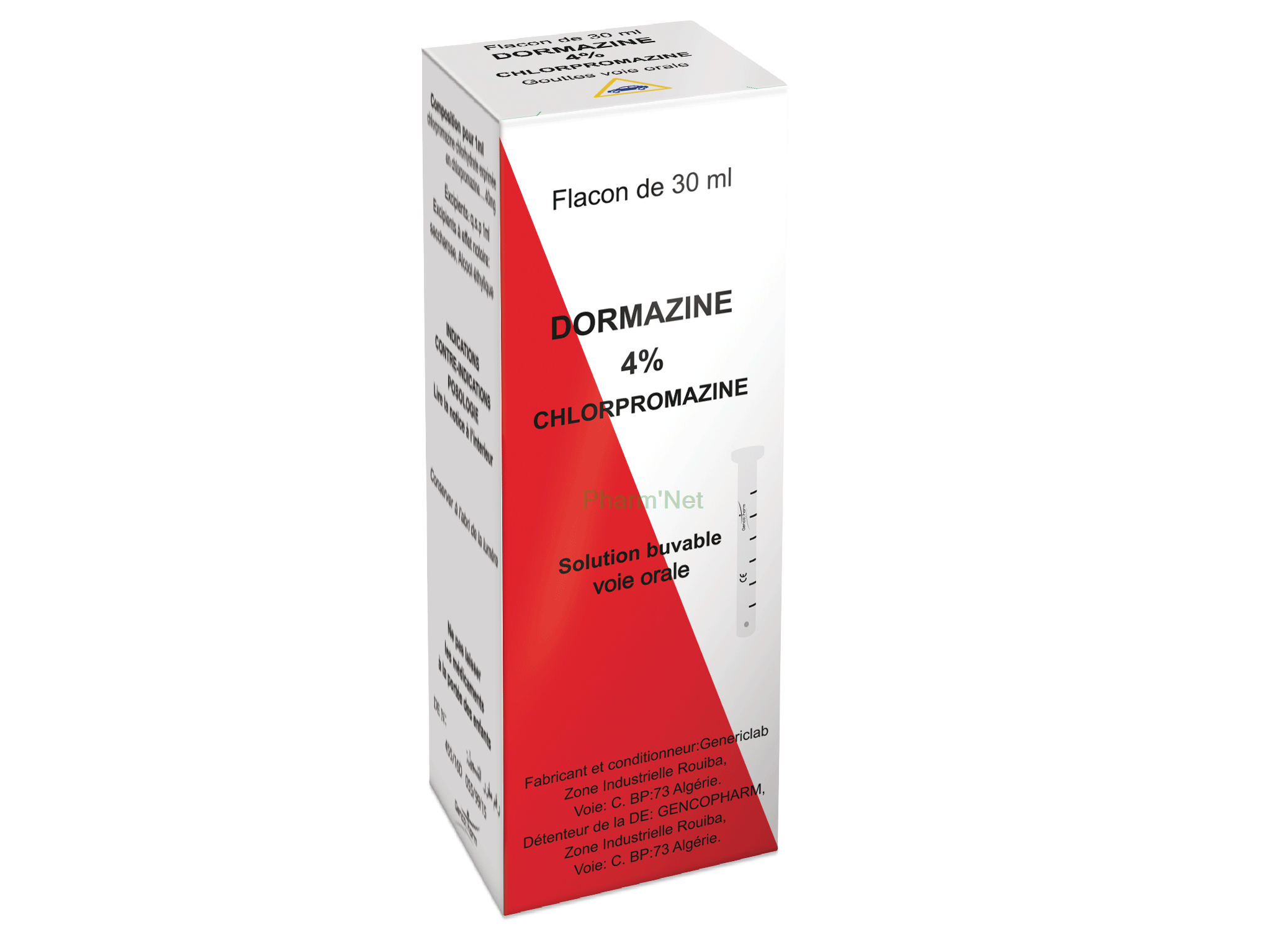 CHLORPROMAZINE 4 % gtte. Buv