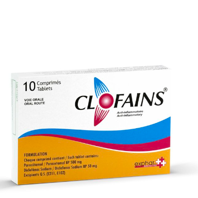 Clofains 500/50 mg